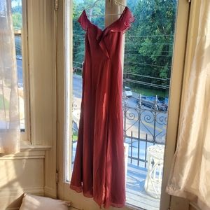 Never Worn Bridesmaid Dress Azazie "Desert Rose"